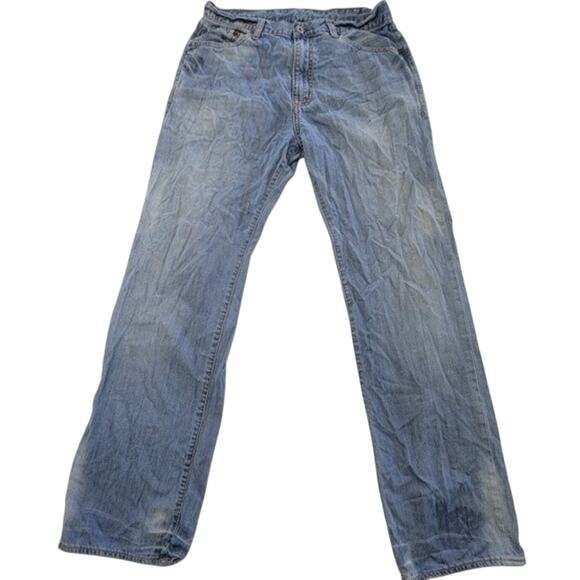 Ralph Lauren Polo Jeans Mens 32x29 Blue Hayden Relaxed Fit Straight Leg Zip Fly - Picture 1 of 9
